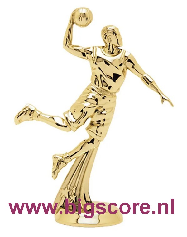 Basketbal Heer Figuur 6505 Goud